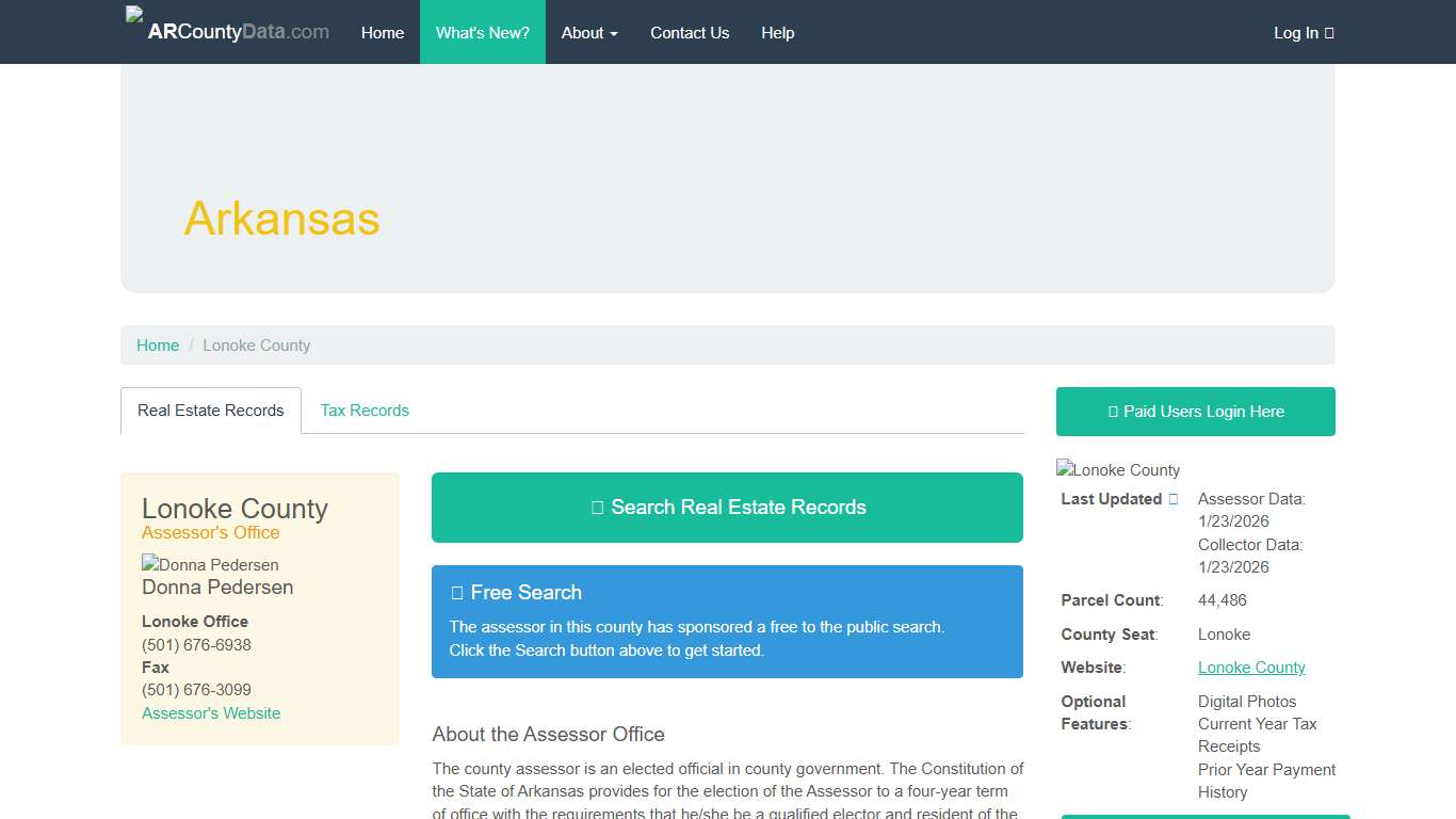 Lonoke County Arkansas - ARCountyData.com - ARCountyData.com